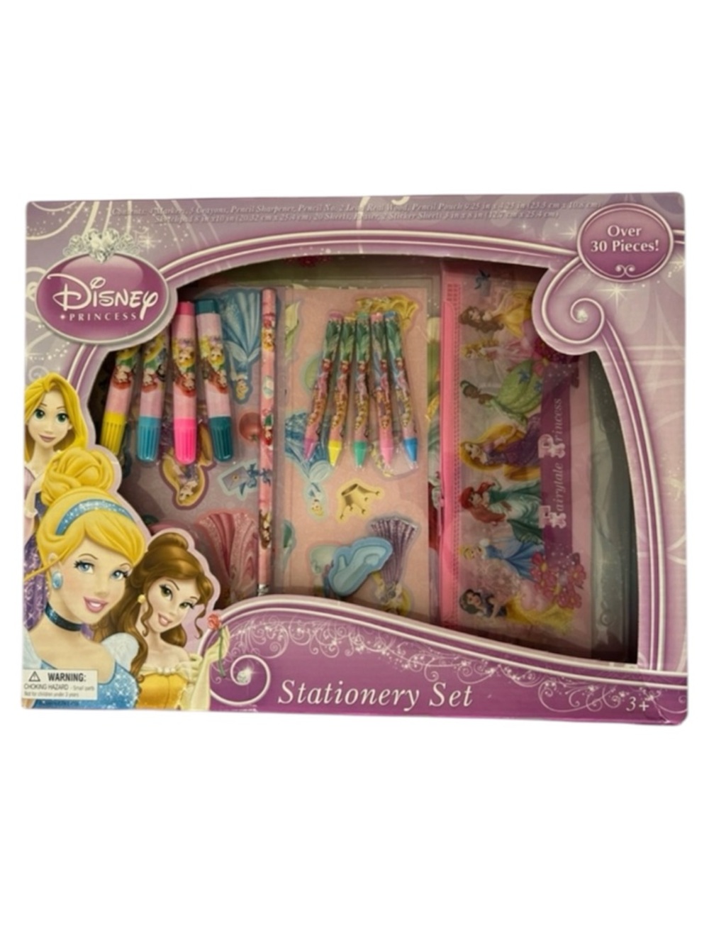 🦋 5/$25 - NWT Disney Princess Stationery Set